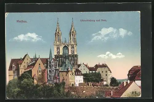 AK Meissen, Albrechtsburg und Dom