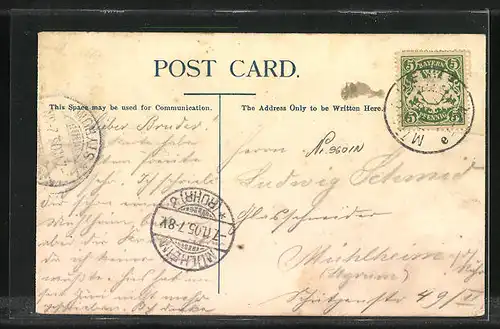 AK British Columbia, Briefmarken und Wappen des Landes