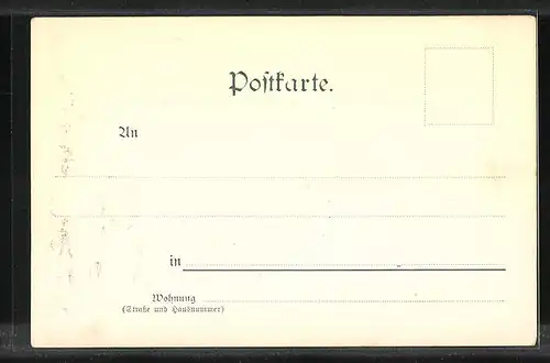 Lithographie Schenkenburg /Schwarzwald, Blick zur Ruine