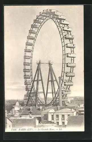AK Paris, La Grande Roue de Paris