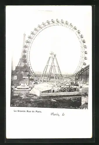 AK Paris, La Grande Roue de Paris