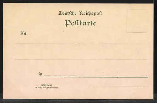 Lithographie Berlin, Gewerbe-Ausstellung, Fischerei Palast