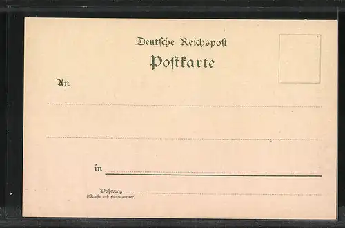 Lithographie Berlin, Gewerbe-Ausstellung, Haupt-Restaurant mit Wasser-Turm