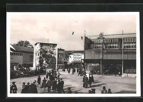 AK Budapest, Messe 1940, Nemzetközi Vasar