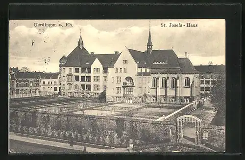 AK Uerdingen a. Rh., Blick auf das St. Josefs-Haus
