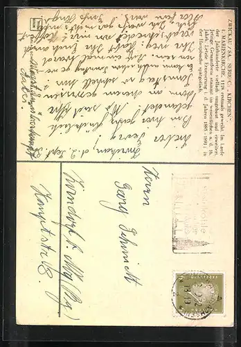 AK Zwickau /Sa., Marienkirche