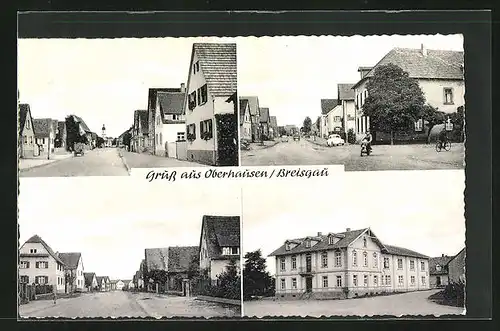 AK Oberhausen /Breisgau, verschiedene Häuser der Stadt