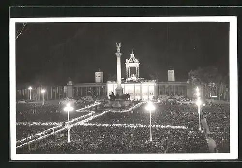 AK Budapest, XXXIV. Nemzetközi Eucharisztikus Kongresszus 1938