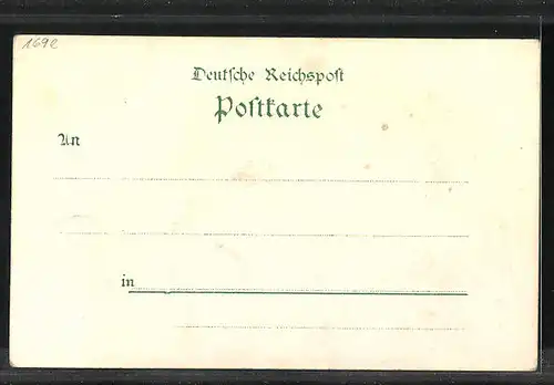 Lithographie Hamburg, Allgemeine Gartenbau-Ausstellung 1897, Eingangstore b. Millerntor & b. Holstentor