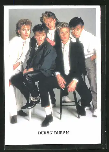 AK Musiker der Band Duran Duran blicken in die Kamera