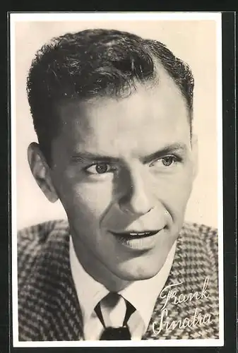 AK Musiker Frank Sinatra
