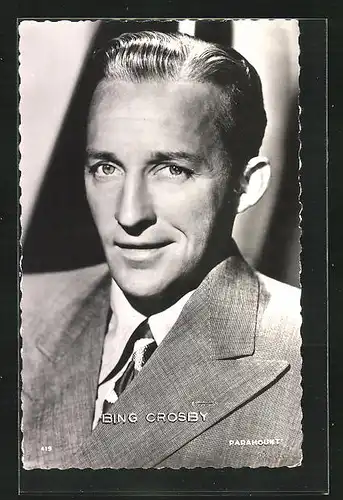 AK Musiker Bing Crosby