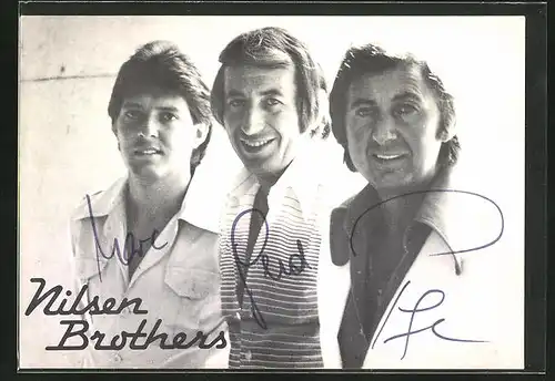 AK Musiker Nilsen Brothers, Autograph