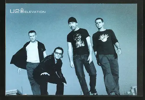 AK Musiker der Band U2