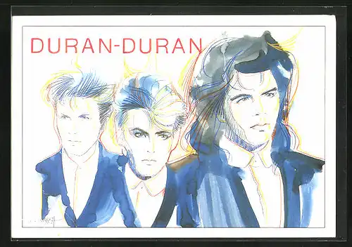 AK Musiker der Band Duran Duran