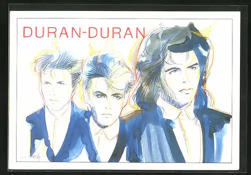 AK Musiker der Band Duran Duran