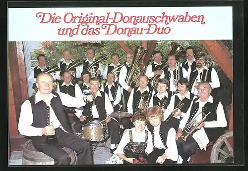 AK Musiker Die Original-Donauschwaben und das Donau-Duo