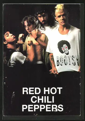 AK Musiker der Band Red Hot Chili Peppers