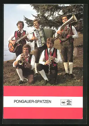 AK Musiker der Pongauer Spatzen