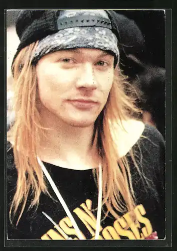 AK Musiker der Band Guns N` Roses, Sänger Axl Rose