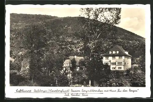 AK Deckbergen /Weserbergland, Gasthaus Bergschlösschen