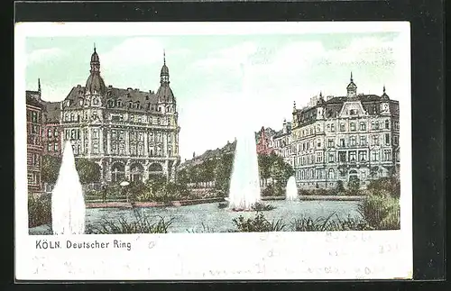 AK Köln-Neustadt, Deutscher Ring