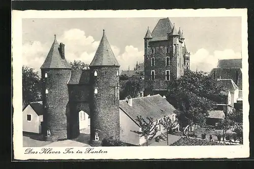 AK Xanten, Blick auf Klever Tor