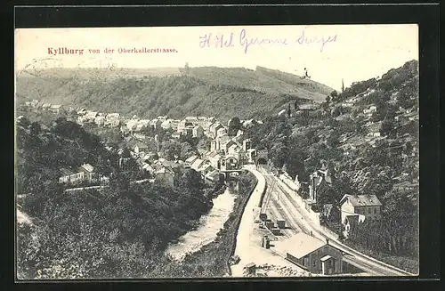 AK Kyllburg, Totalansicht von der Oberkailerstrasse