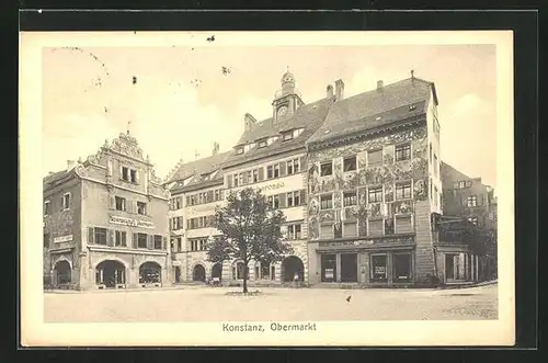 AK Konstanz, Hotel Barbarossa am Obermarkt