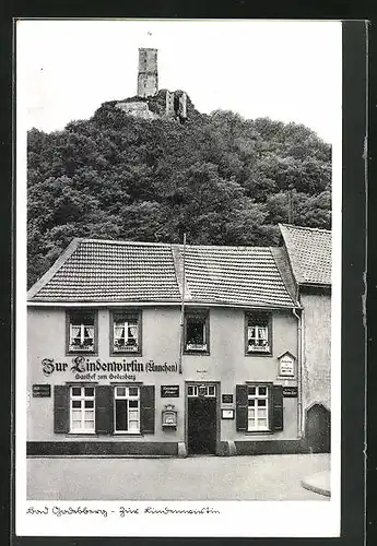 AK Bad Godesberg, Althistorische Gasthaus zur Lindenwirtin (Ännchen)