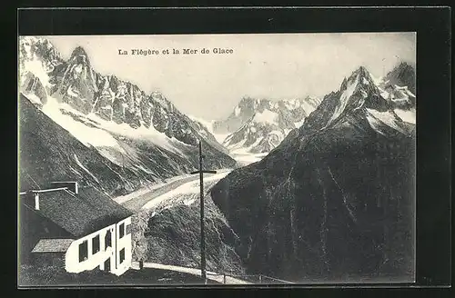 AK La Flégère et la Mer de Glace