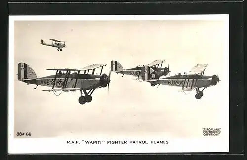 AK Flugzeug, RAF Wapiti Fighter Patrol Planes