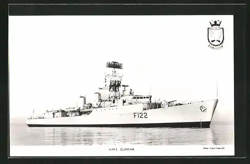 AK Kriegsschiff HMS Gurkha F122