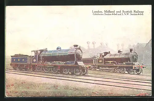 AK Englische Eisenbahn London, Midland and Scottish Railway