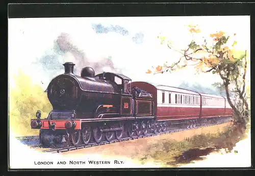 AK Englische Eisenbahn London and North Western Railway