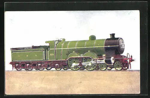 AK Englische Eisenbahn Express Passenger Engine 272, GNR