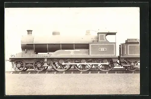 Foto-AK Englische Eisenbahn, Lokomotive No. 66 Experiment