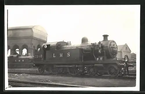 Foto-AK Englische Eisenbahn, Lokomotive No. 2140 der L. M. S.