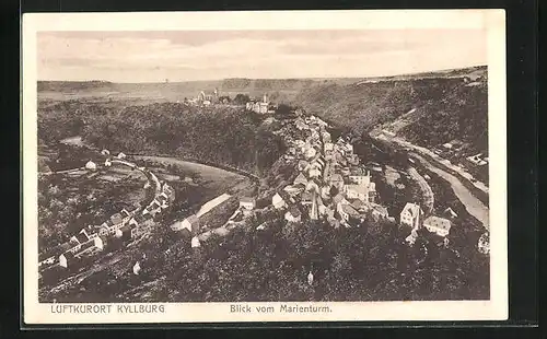 AK Kyllburg, Blick vom Marienturm