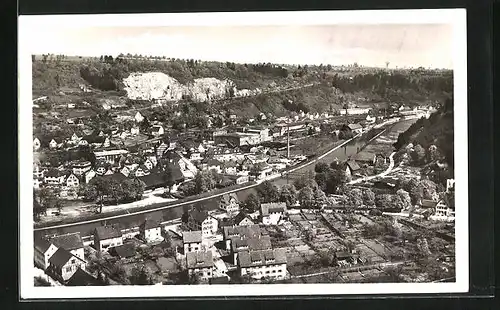 AK Sulz am Neckar, Panorama des Ortes