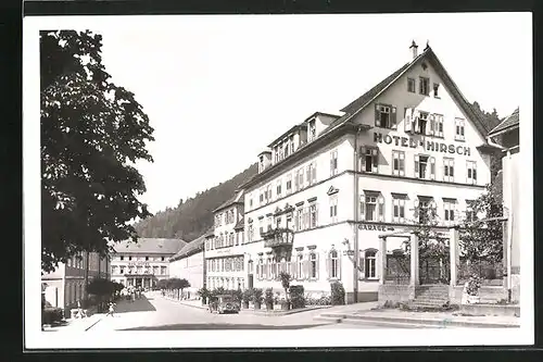 AK Bad Teinach /Schwarzwald, Hotel Hirsch
