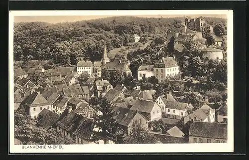 AK Blankenheim /Eifel, Blick über Dächer der Stadt