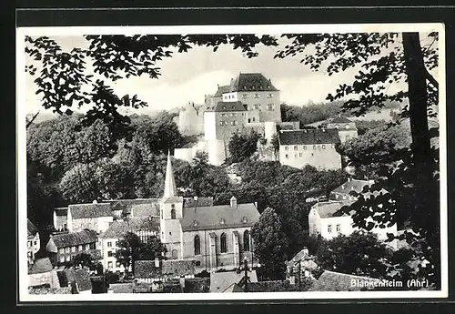 AK Blankenheim /Ahr, Schloss und Kirche