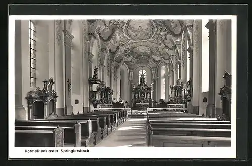 AK Springiersbach, Innenansicht des Karmelitenklosters