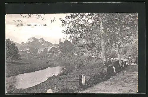 AK Malberg /Eifel, Blick auf Malberg