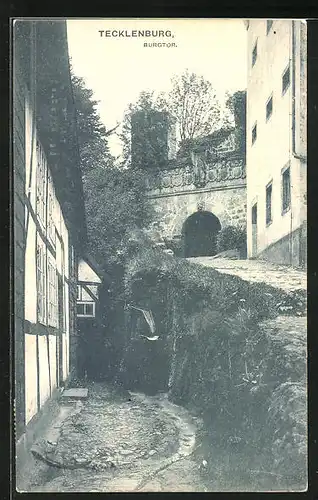 AK Tecklenburg, Zugang zum Burgtor
