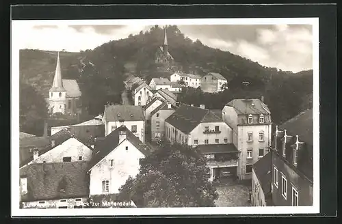 AK Kyllburg, Luftkurort mit Blick zur Mariensäule