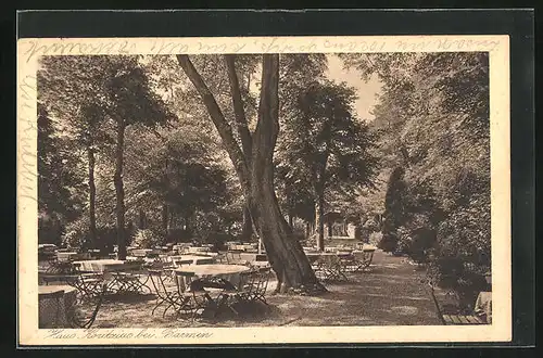 AK Barmen, Gasthaus Koritzius im Wald