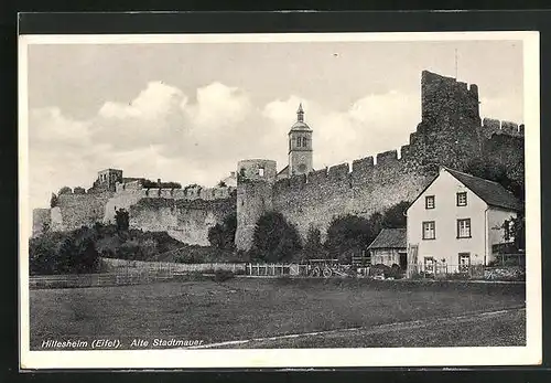 AK Hillesheim /Eifel, Alte Stadtmauer