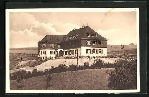 AK Manderscheid /Eifel, Blick auf Jugendherberge